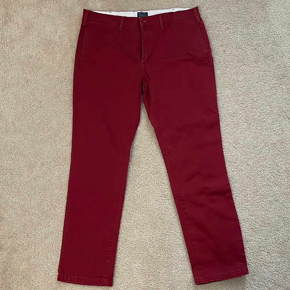 Levi Strauss Red Chino Pants